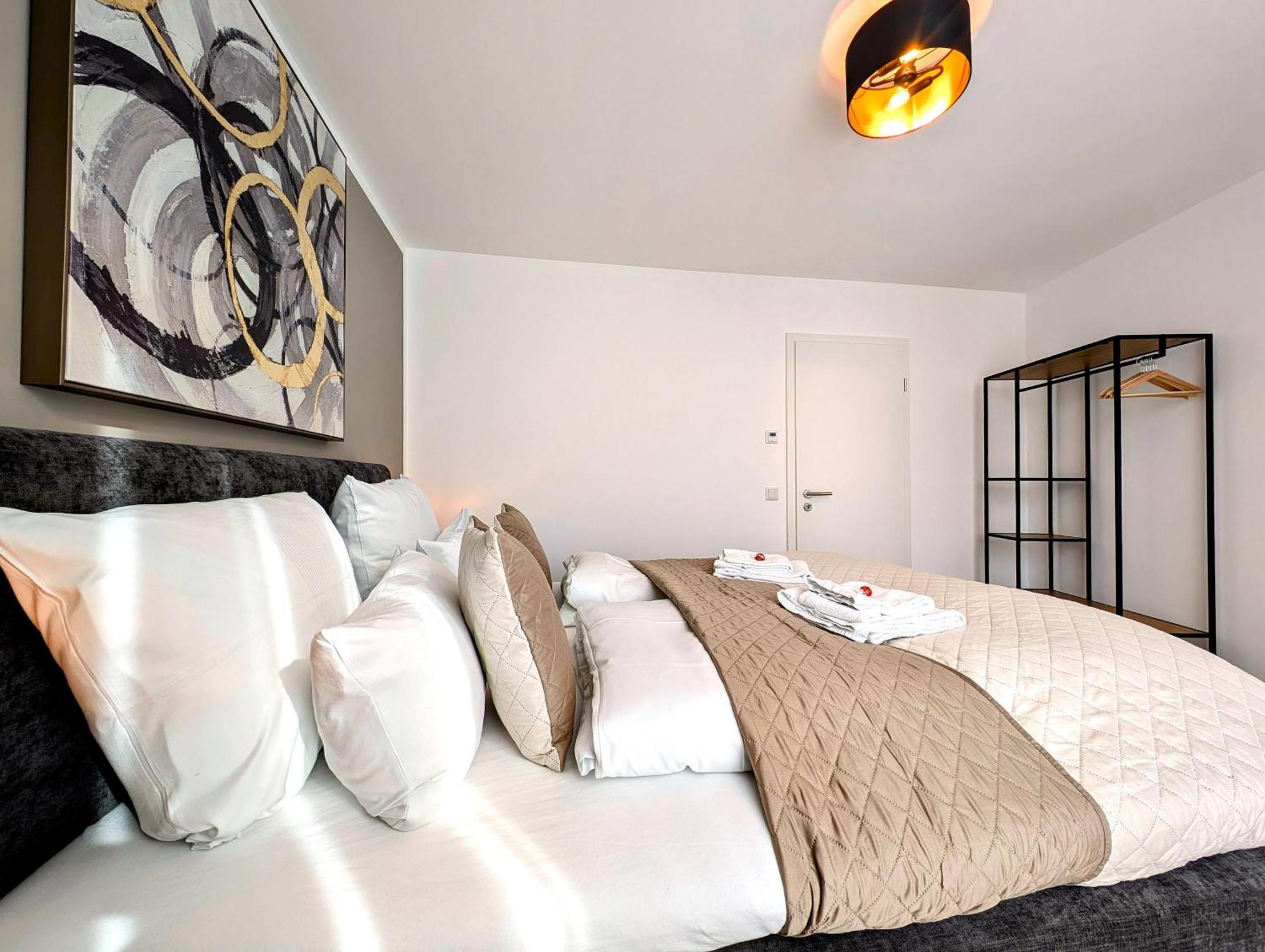 Bohnapartments - Nordkap-Suiten - Gratis Parkplatz - Moderner Neubau - Erdgeschoss - Fussbodenheizung Erfurt Cameră foto
