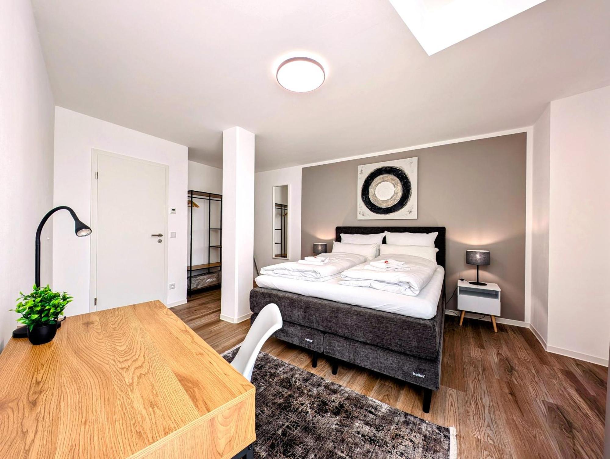 Bohnapartments - Nordkap-Suiten - Gratis Parkplatz - Moderner Neubau - Erdgeschoss - Fussbodenheizung Erfurt Exterior foto